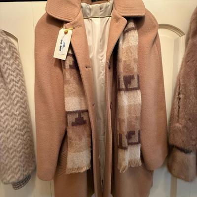 Alorna brown Wool women’s Coat - no size tag