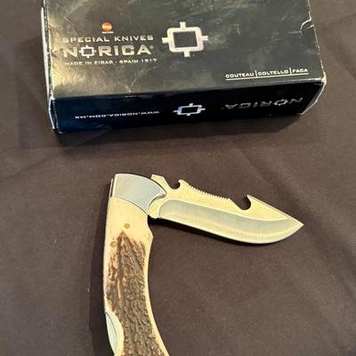 Norica Cuchillo Lanzador 41910 folding pocket knife w/box