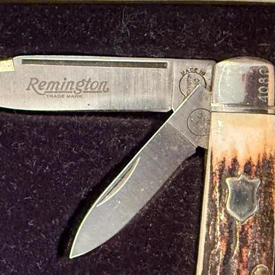 Remington Ltd. 75th Anniversary Knife Set in Box
