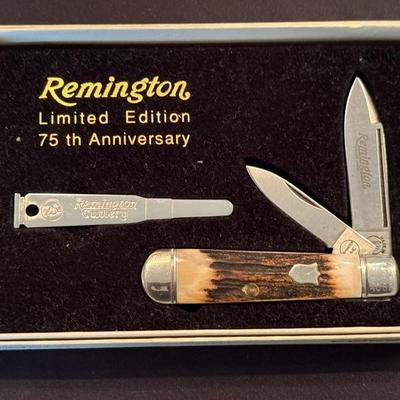 Remington Ltd. 75th Anniversary Knife Set in Box