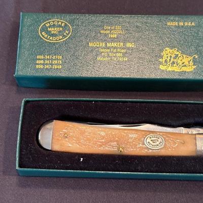 Moore Ltd Edition US made Knife 1 of 250 Model 5202LL w/box