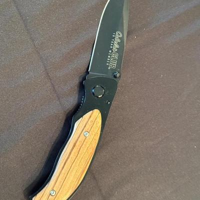 Cabellas Club folding blade pocket knife