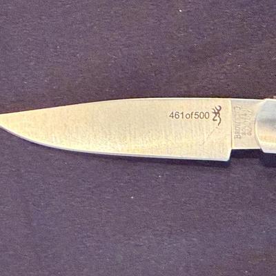 Browning BRW-579 Ltd Ed 461/500 pocket knife w/box