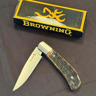 Browning BRW-579 Ltd Ed 461/500 pocket knife w/box
