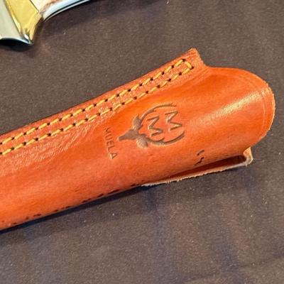 Muela Rebecco Spain made fixed blade knife w/sheath