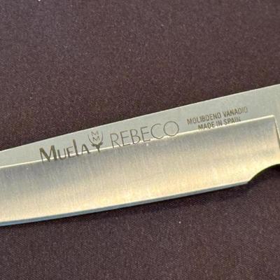 Muela Rebecco Spain made fixed blade knife w/sheath