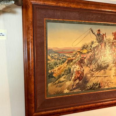 Beautiful Franz Trevors Original Oil Painting - Framed 51”l x 39”t