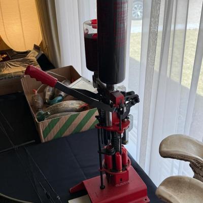 Shotgun Ammo Reloader Press by Grabber Model 761R - w/all shown