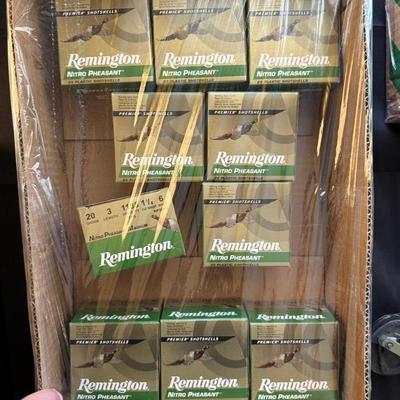 10 Boxes of Remington Nitro Pheasant 20 Gauge shotgun Shells - 250 Rounds