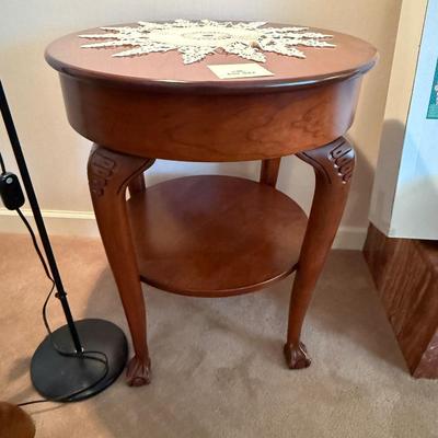 Sale Photo Thumbnail #1130: Wooden side table/end table as shown