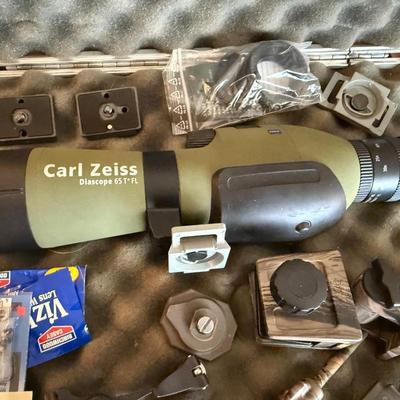 Carl Zeiss Dyascope 65T* FL w/carrying suitcase & accessories