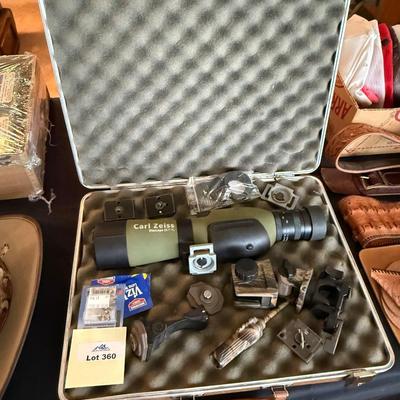 Carl Zeiss Dyascope 65T* FL w/carrying suitcase & accessories