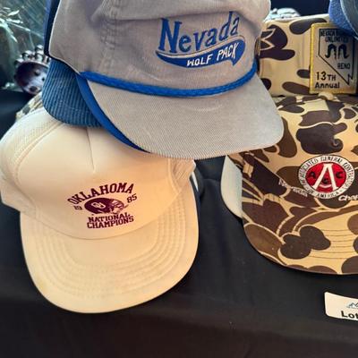Huge Lot of Vintage baseball caps/hats - see description