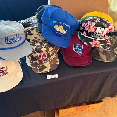 Huge Lot of Vintage baseball caps/hats - see description