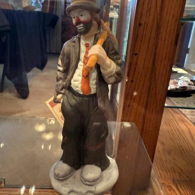 Emmit Kelly ceramic clown as a Hobo