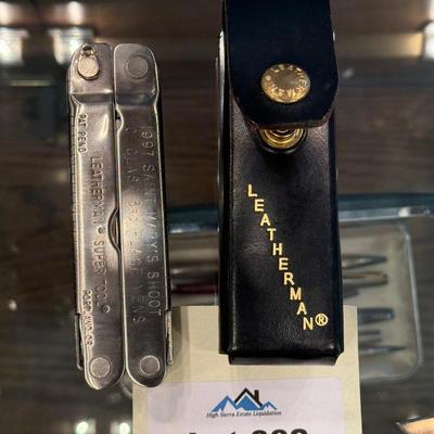 Vintage Leatherman Super Tool w/black Case