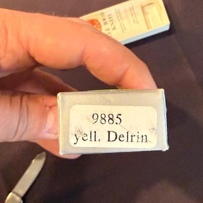 Boker Tree Brand 3 blade pocket knife 9885 Yell Delria w/box