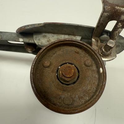 Vintage Strap-on Ware Brothers Metal Roller Skates
