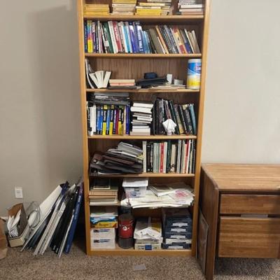Book Shelf with all contents