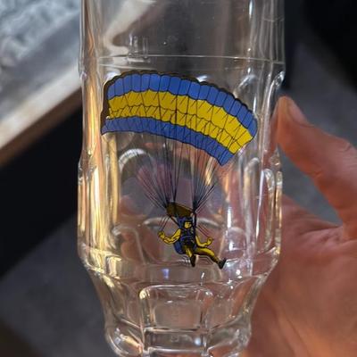 Parachute Design Beer Glass Set