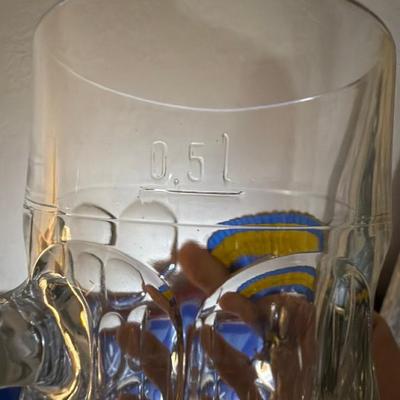 Parachute Design Beer Glass Set