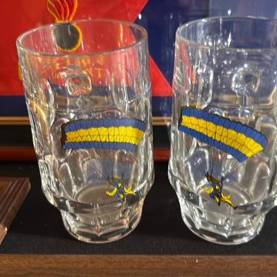 Parachute Design Beer Glass Set