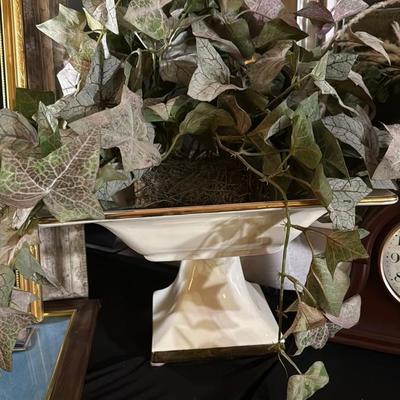 Elegant Ceramic Pedestal Planter