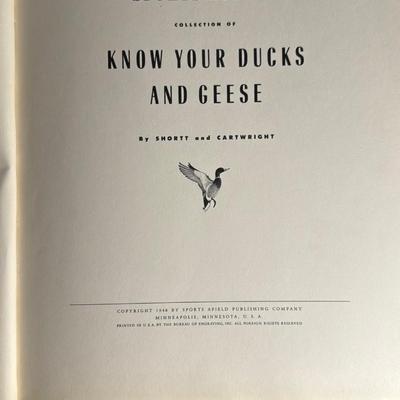 Know Your Ducks and Geese Book