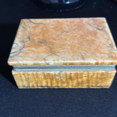 Marble Jewelry Box