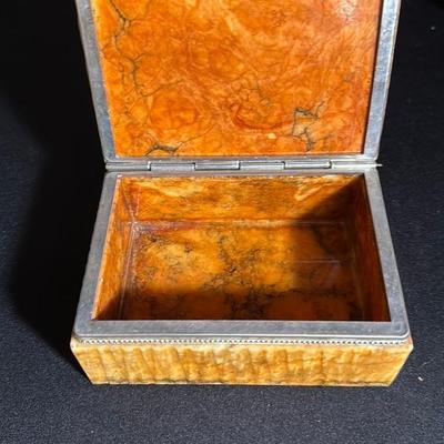 Marble Jewelry Box