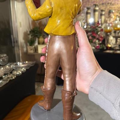Porcelain Violin Player Figurine