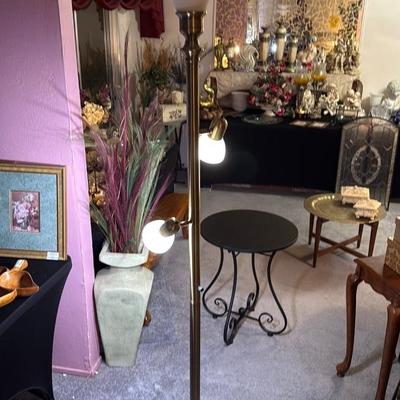 Modern Brass Floor Lamp