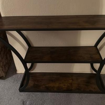 Modern Metal Console Table