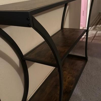 Modern Metal Console Table