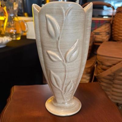 Vintage Floral Ceramic Vase