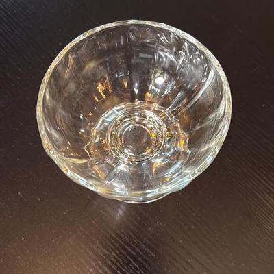 Clear Glass Dessert Bowl