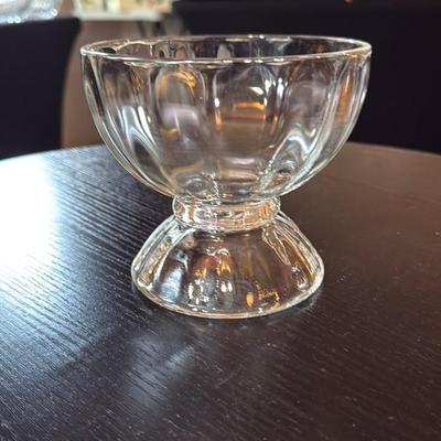 Clear Glass Dessert Bowl