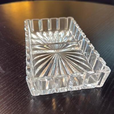 Clear Crystal Serving Dish