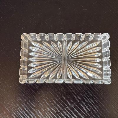 Clear Crystal Serving Dish