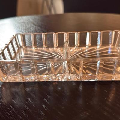 Clear Crystal Serving Dish