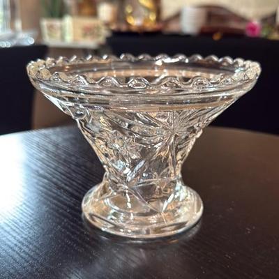 Crystal Cut Glass Bowl
