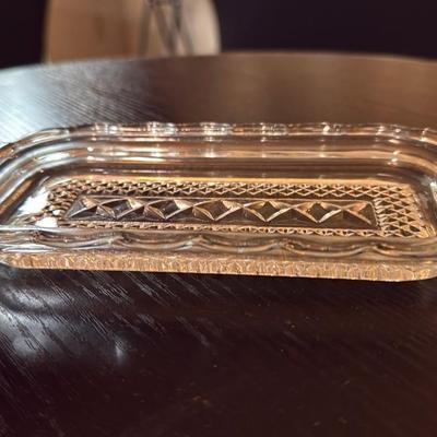 Cut Glass Serving Dish