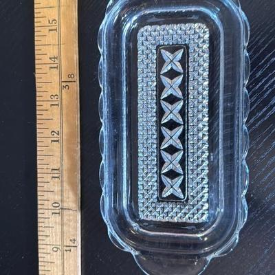Cut Glass Serving Dish