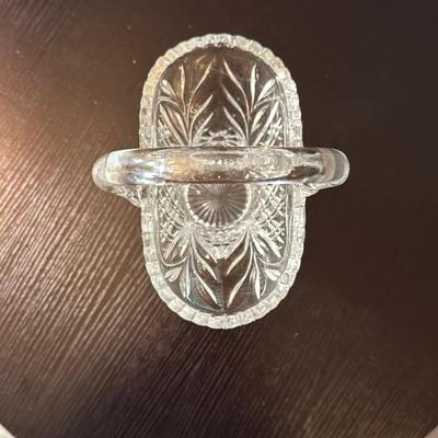 Cut Crystal Basket