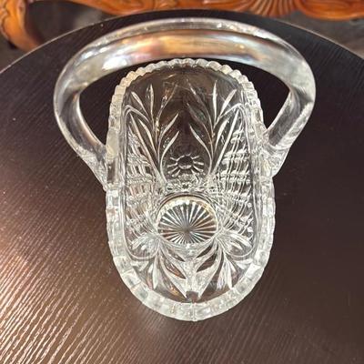 Cut Crystal Basket