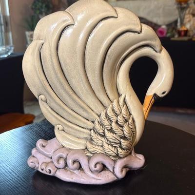 Vintage Swan Vase