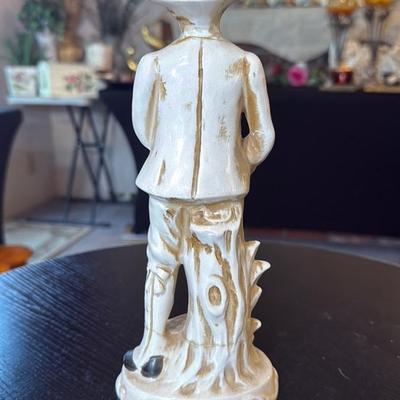 Vintage Porcelain Boy Figurine