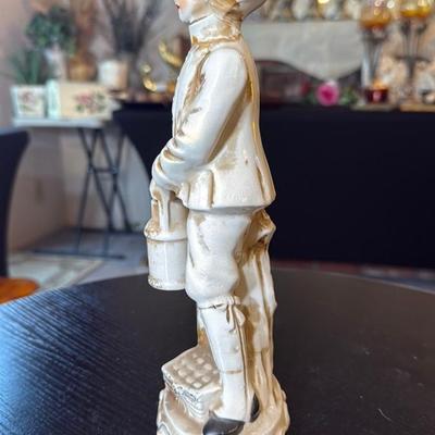 Vintage Porcelain Boy Figurine
