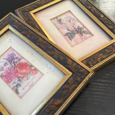 Framed Floral Prints