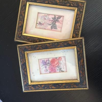 Framed Floral Prints